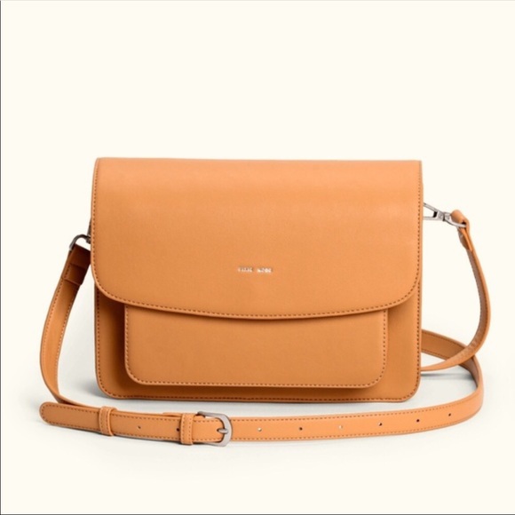 Pixie Mood Handbags - PIXIE MOOD Zoe Honey Vegan Leather Crossbody Shoulder Bag Purse